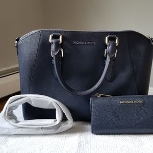 Michael Kors Large Ciara Satchel w matching wallet